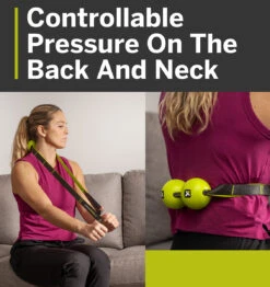 TriggerPoint Travel Massage Strap - Green/Black -Fitness Supplies Store TriggerPoint Travel Massage Strap Green Black Lifestyle 03