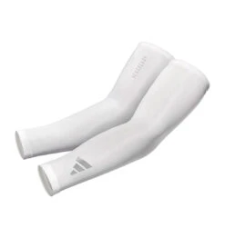 Adidas Aeroready Arm Sleeves - White