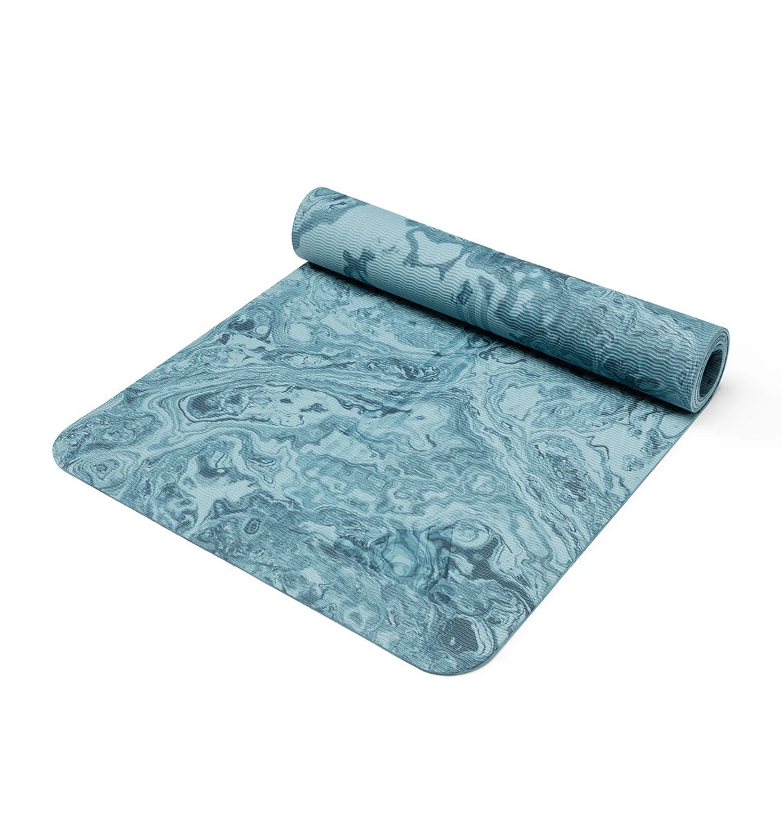 Adidas Camo Yoga Mat - 5mm - Raw Steel Blue 5 Adidas Camo Yoga Mat - 5mm - Raw Steel Blue - Image 3