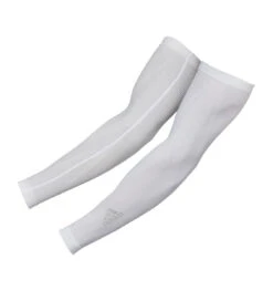 Adidas Compression Arm Sleeves - White