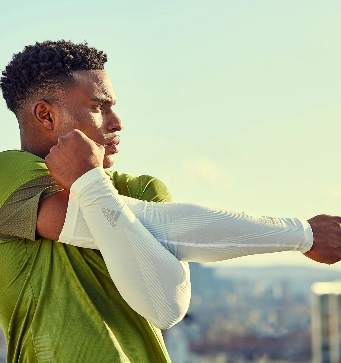 Adidas Compression Arm Sleeves - White 9 Adidas Compression Arm Sleeves - White - Image 7