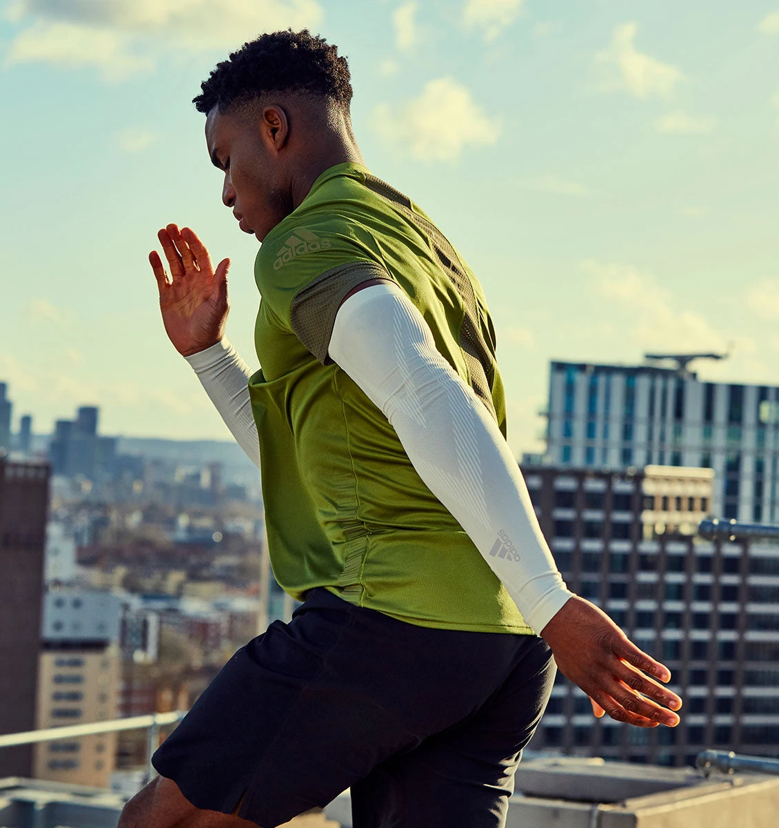 Adidas Compression Arm Sleeves - White 10 Adidas Compression Arm Sleeves - White - Image 8