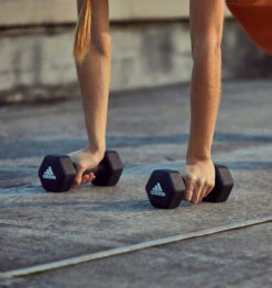 Adidas Dumbbells - 3kg - Pair -Fitness Supplies Store adidas Dumbbells 3kg Pair Lifestyle 07