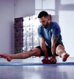 Adidas Eco Yoga Block - Burgundy -Fitness Supplies Store adidas Eco Yoga Block Burgundy Lifestyle 01