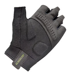 Adidas Essential Training Gloves - Black/Green -Fitness Supplies Store adidas Essential Training Gloves Black Green Product 02