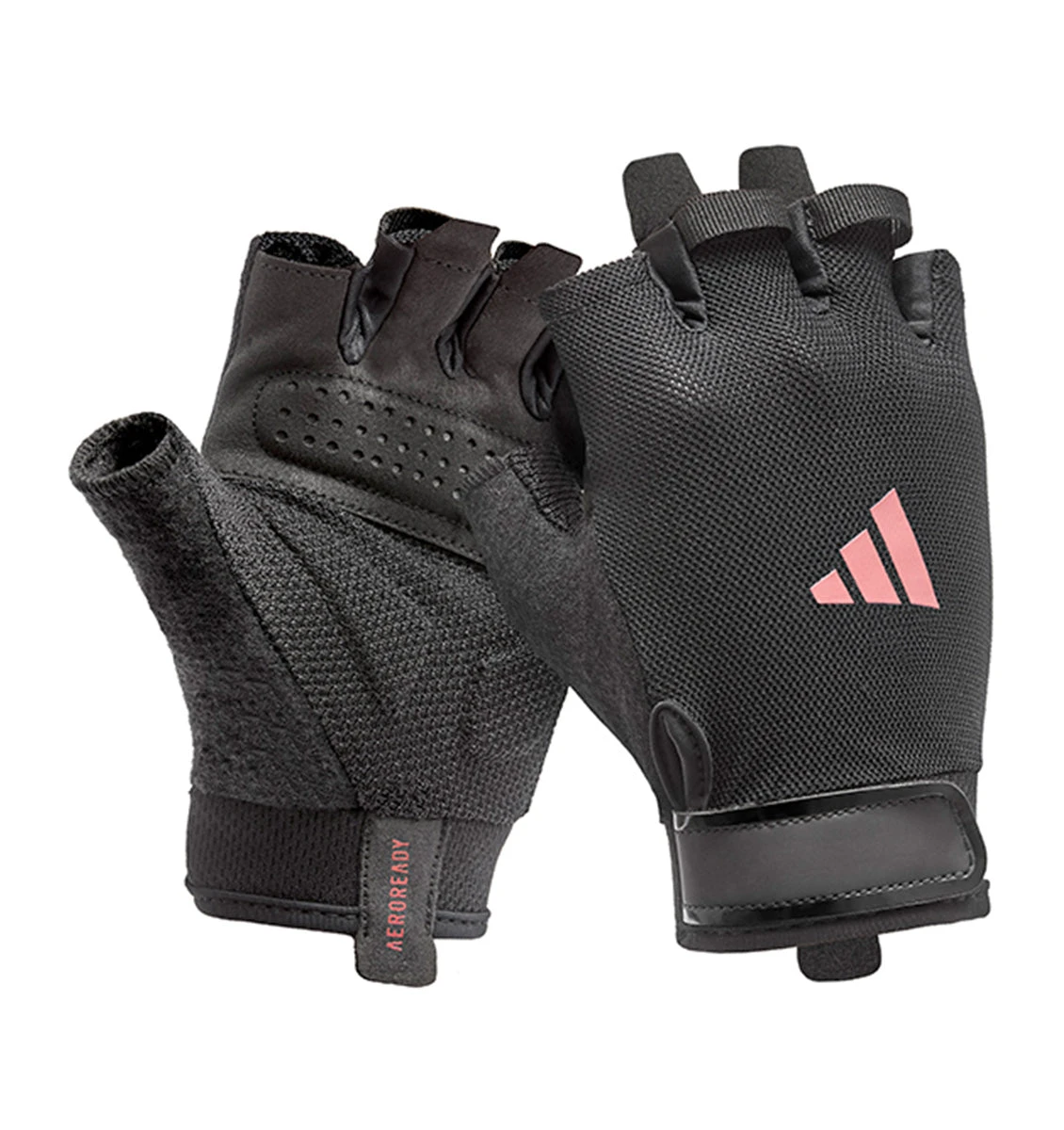 Adidas Essential Training Gloves - Black/Pink 3 Adidas Essential Training Gloves - Black/Pink