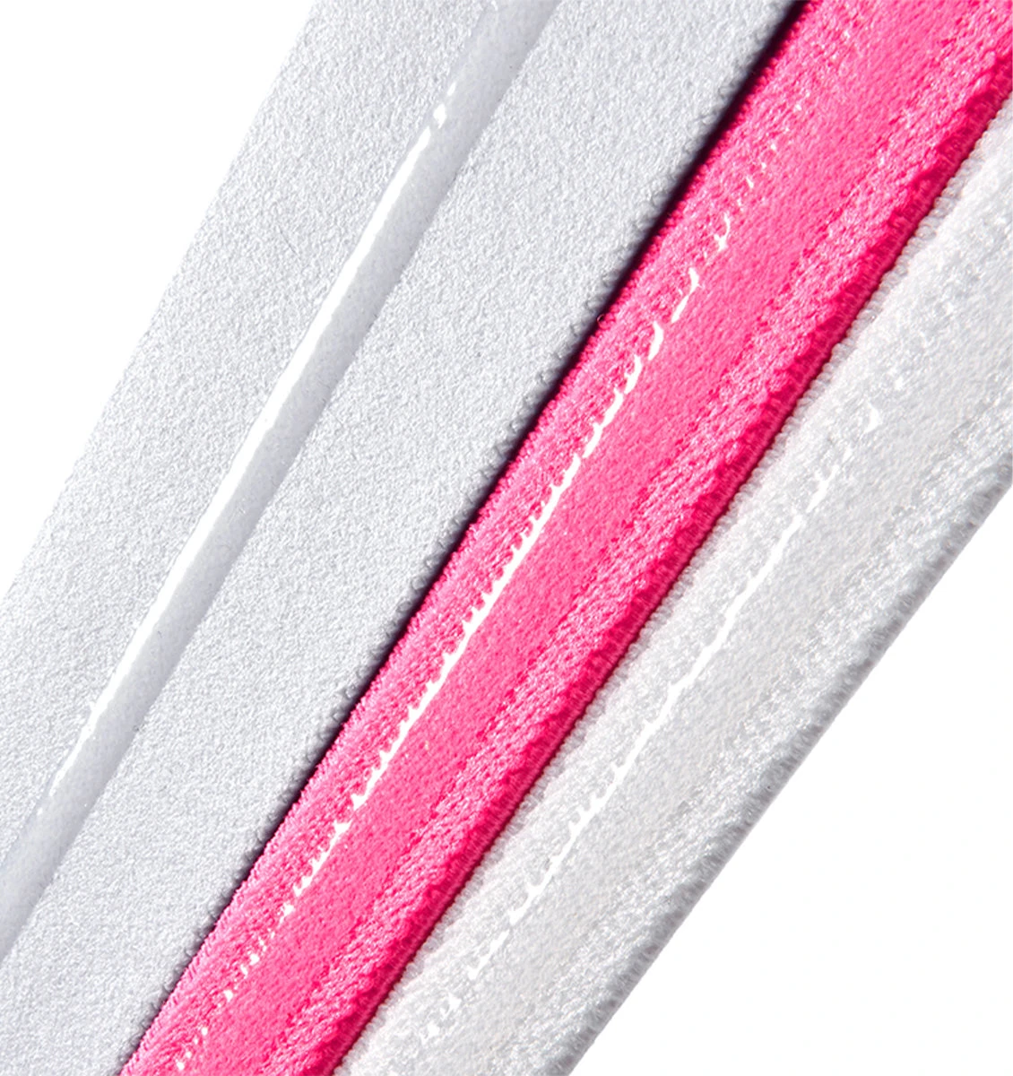 Adidas Graphic Hair Bands - Lucid Pink/White/Black (3 Pack) 4 Adidas Graphic Hair Bands - Lucid Pink/White/Black (3 Pack) - Image 2