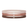 Adidas Hair Bands - Taupe/Clay Strata/Earth Strata (3 Pack)