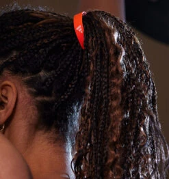 Adidas Hair Ties - Black/Grey/Solar Red (4 Pack) 7 Adidas Hair Ties - Black/Grey/Solar Red (4 Pack) -Fitness Supplies Store adidas Hair Ties Black Grey Solar Red 4 Pack Lifestyle 01