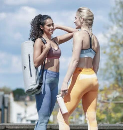 Adidas Mat Bag - Grey 21 Adidas Mat Bag - Grey -Fitness Supplies Store adidas Mat Bag Grey Lifestyle