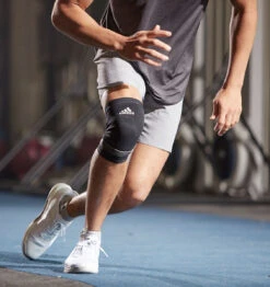 Adidas Performance Climacool Knee Support/Sleeve - Black -Fitness Supplies Store adidas Performance Climacool Knee Support Sleeve Black Lifestyle 01