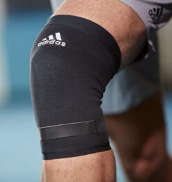 Adidas Performance Climacool Knee Support/Sleeve - Black -Fitness Supplies Store adidas Performance Climacool Knee Support Sleeve Black Lifestyle 02