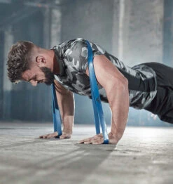 Adidas Large Power Band - Light - Blue -Fitness Supplies Store adidas Power Band Light Lifestyle 01