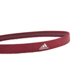 Adidas Sports Hair Bands - Metallic Grey/Blue/Burgundy (3 Pack) -Fitness Supplies Store adidas Sports Hair Bands Metallic Grey Blue Burgundy 3 Pack 02