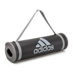 Adidas Training Mat - 10mm - Black/Grey -Fitness Supplies Store adidas Training Mat Black Grey 06